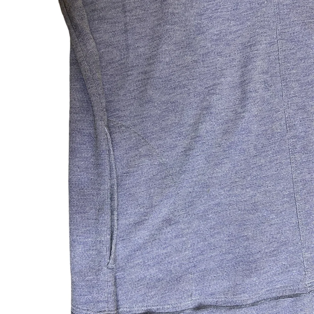 Zenergy BY Chico’s Size 2 denim color 3/4 sleeve top - Picture 5 of 8